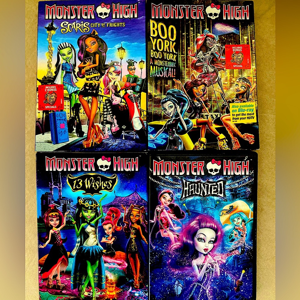 Monster High DVD Bundle